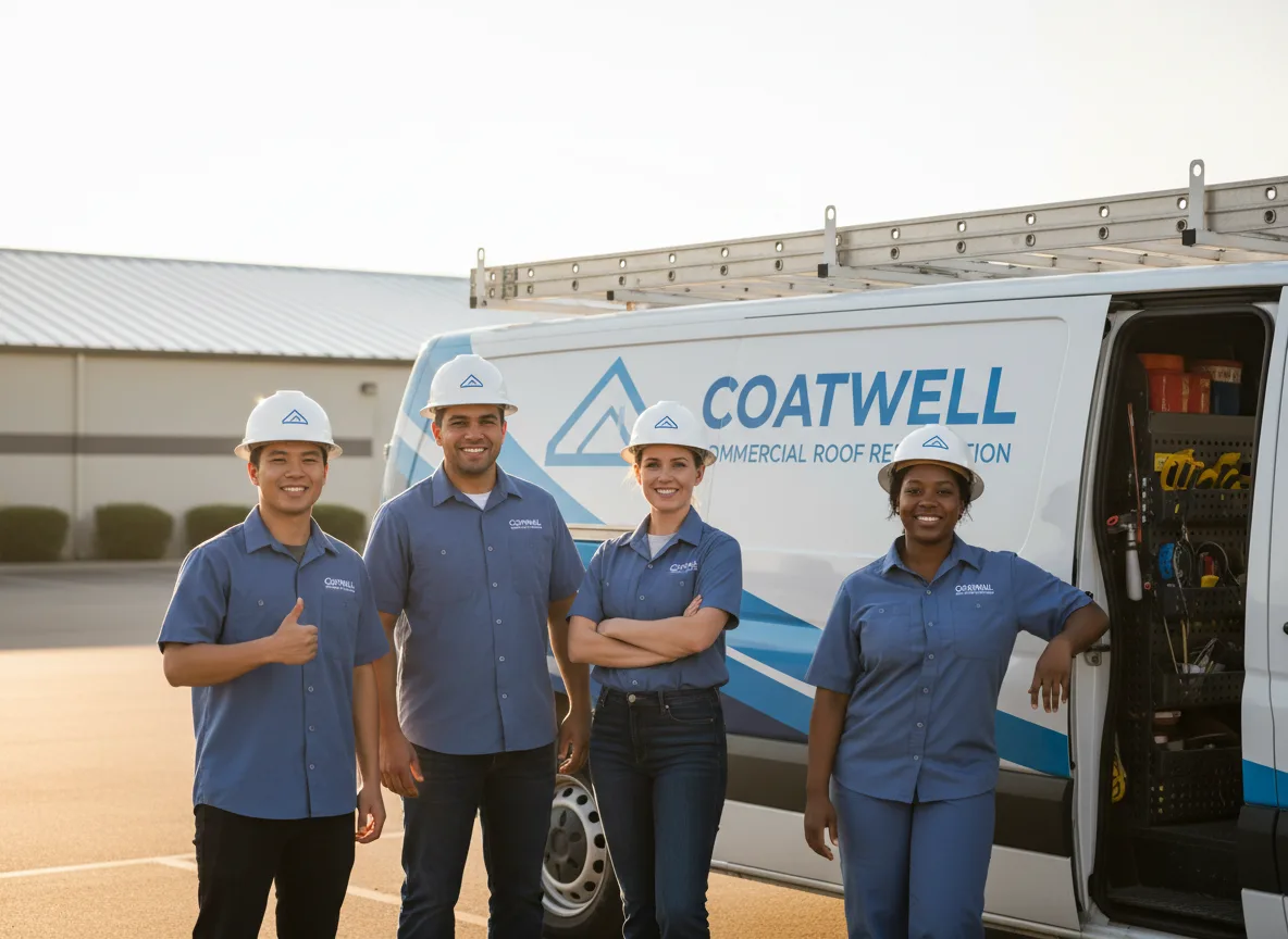 Commercial roof coating company in Pownal, ME